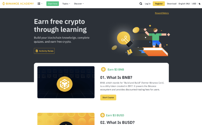 币安app官网“学习赚币”有奖问答入门指南及条款与细则