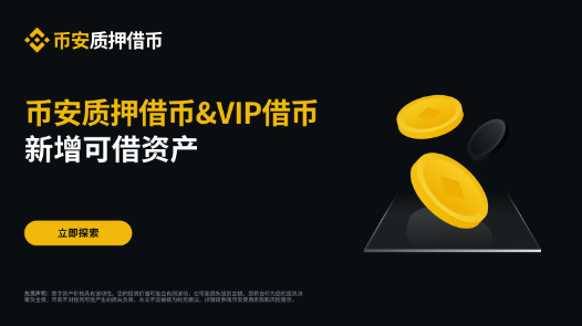 币安质押Self Chain借币（活期利率）及VIP借币新增可借资产